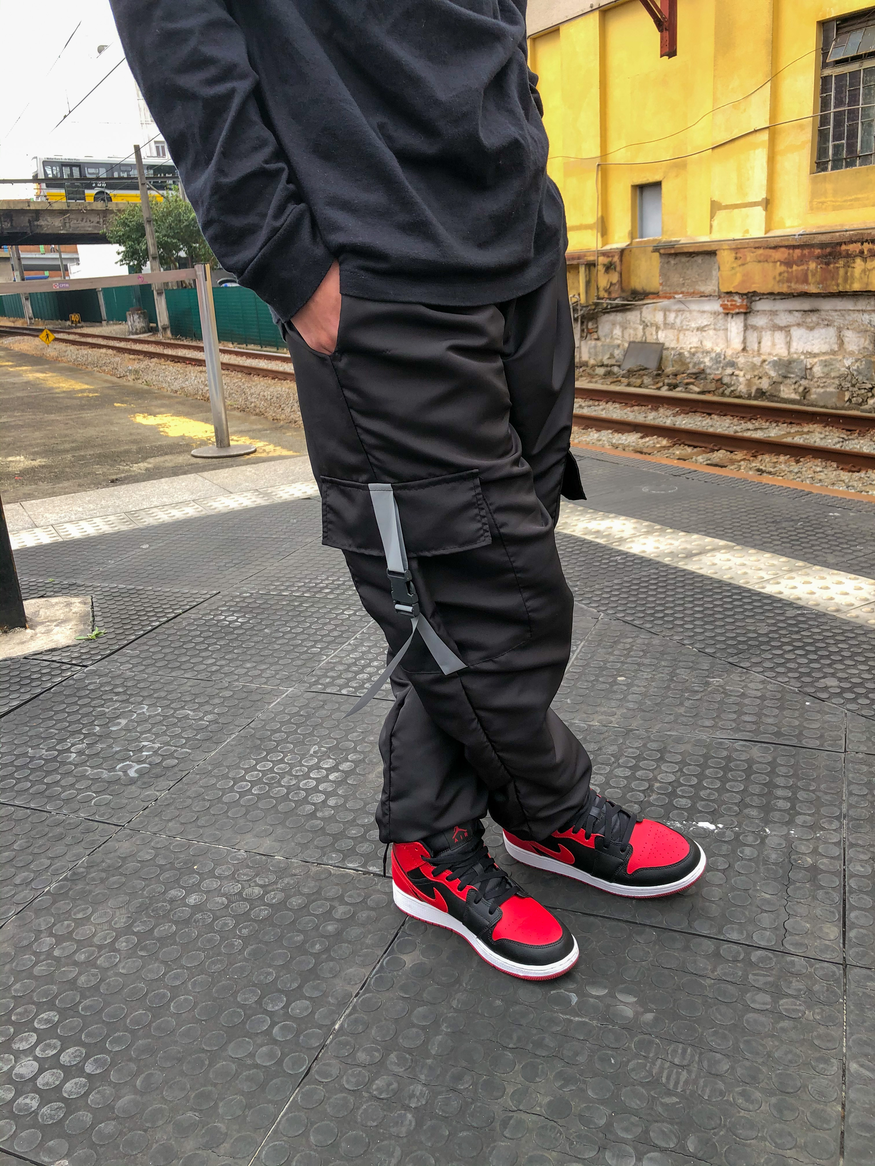 Calça tactel hot sale cargo